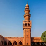 Home 21 미나레트 오브 잠 유적지 - A towering 65-meter historic minaret crafted from local red bricks with intricate geometric mosaic p...