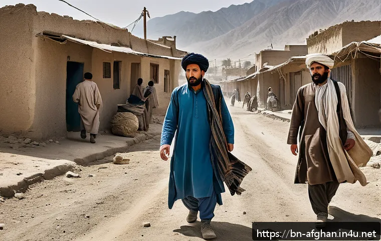 탈레반 재집권 과정 - A detailed scene depicting the impact of the US military withdrawal on Afghanistan&rsquo;s political lands...